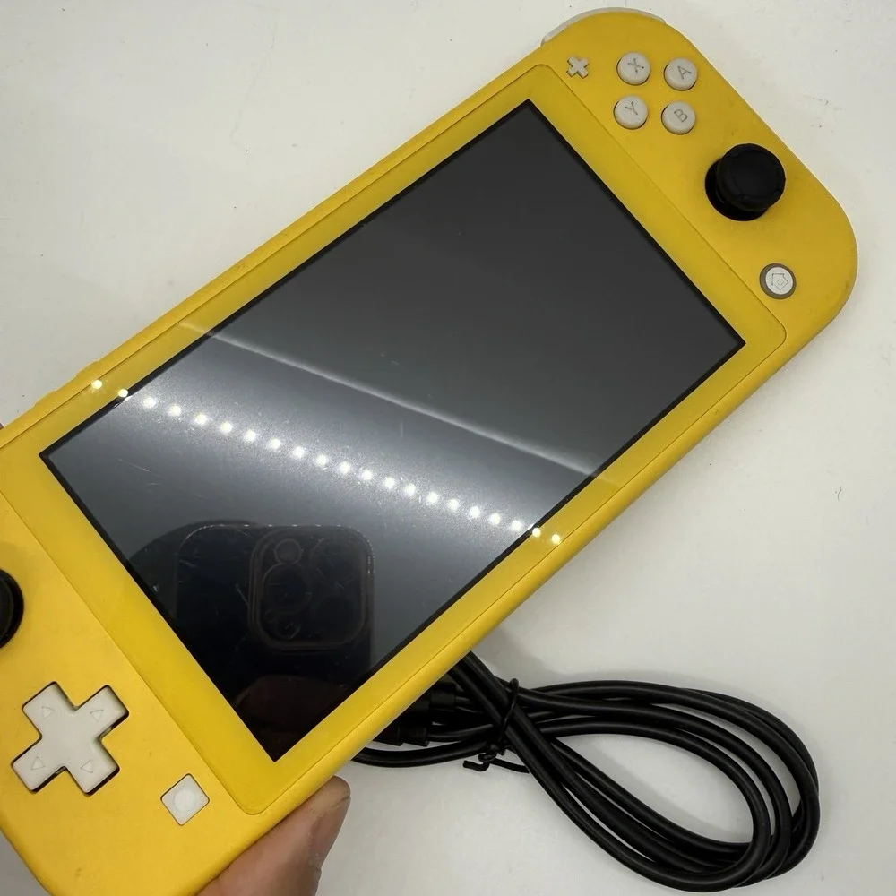 Nintendo Switch Lite Handheld Game Console Yellow HDH-001 - Tested & Working